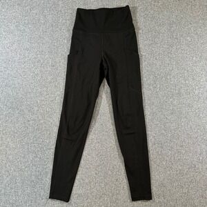 American Eagle Everything Pocket Leggings Womens XS Black High Waisted Gym Yoga